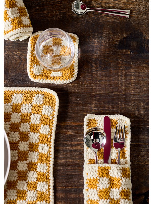 Lana Grossa VIER BESTECKTASCHEN The Look Fine