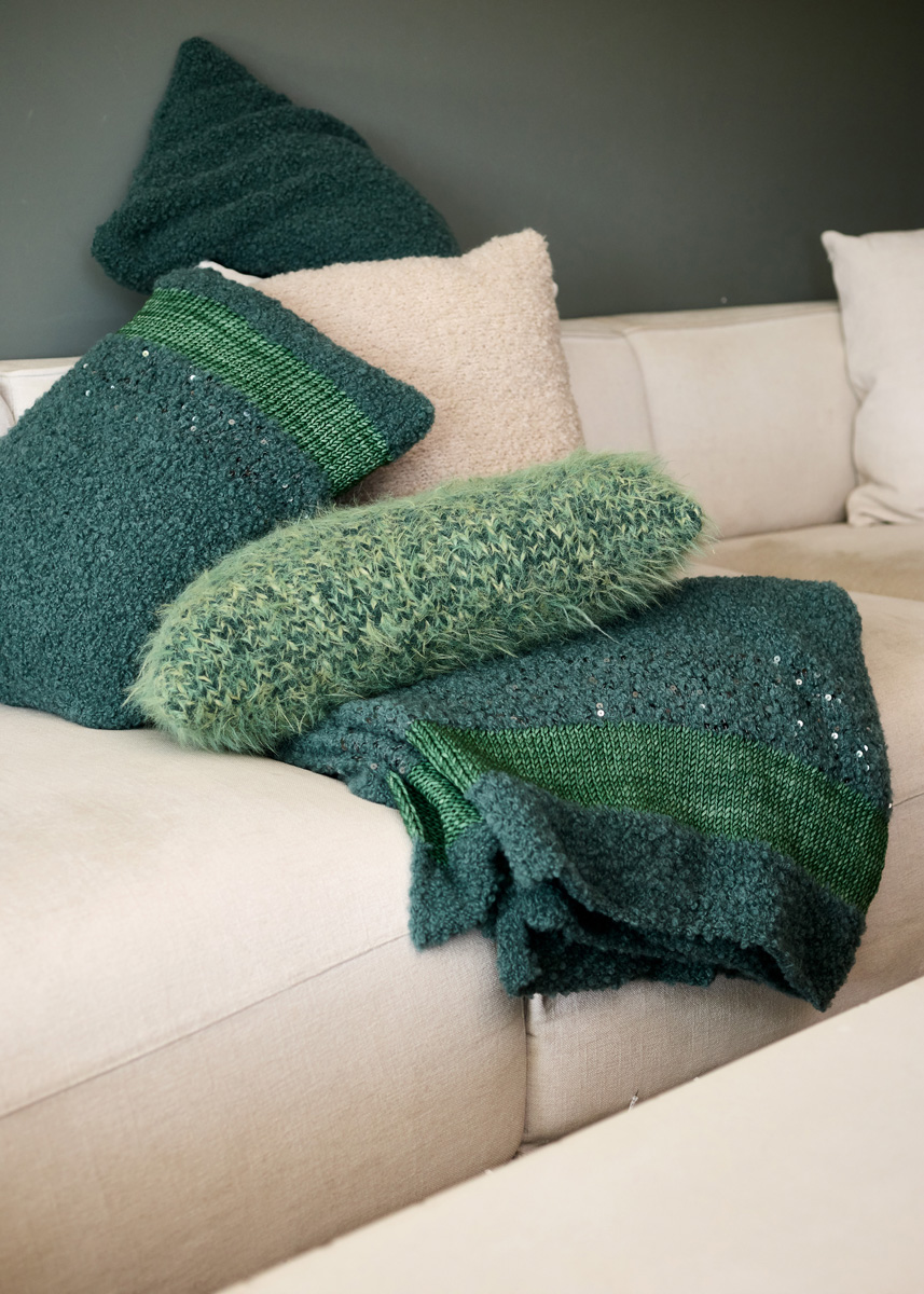 DECKE Orsetto, Vintage Superchunky & Cosmo von Lana Grossa