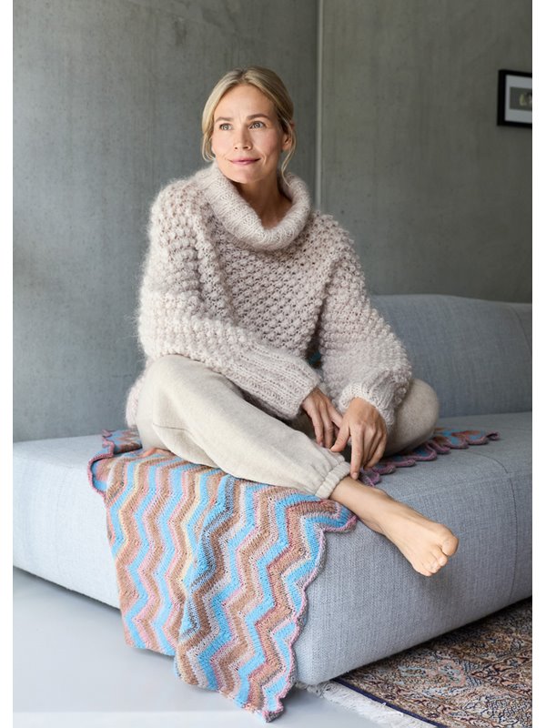 Lana Grossa ROLLKRAGENPULLI Mohair Moda