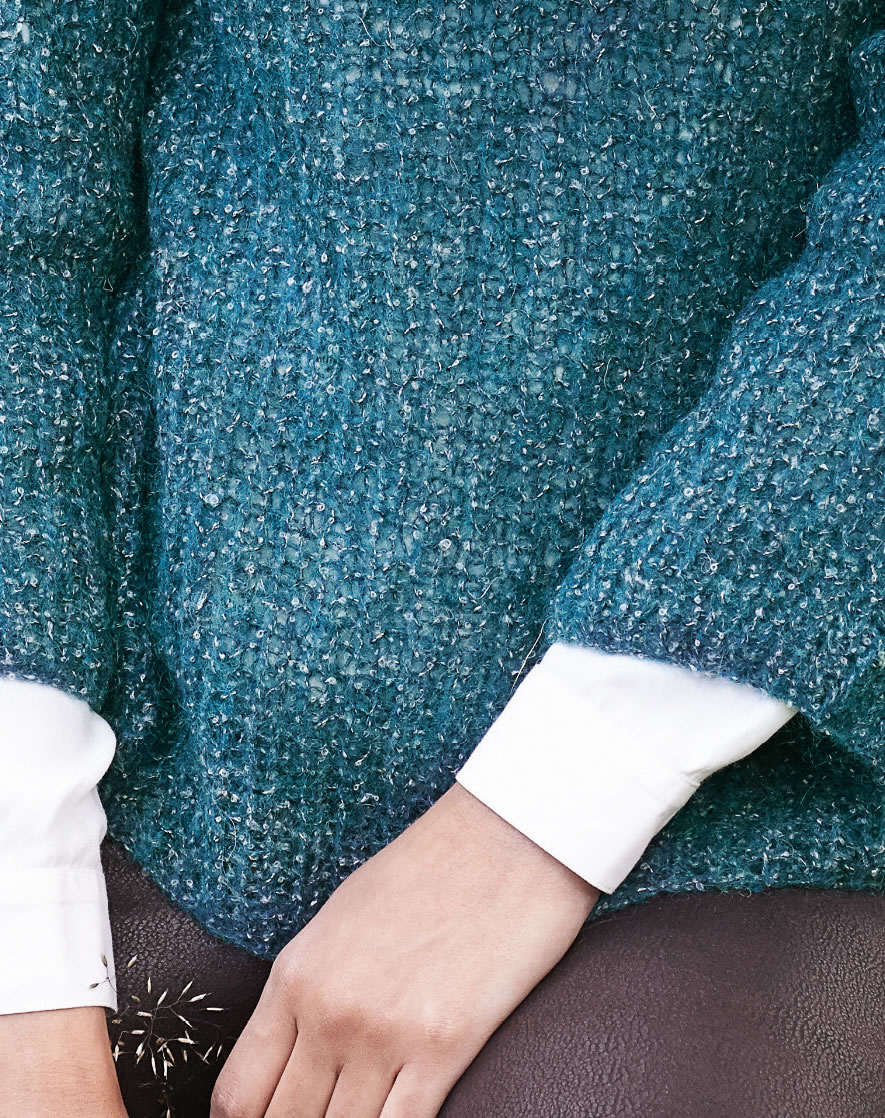 Lana Grossa RAGLANPULLI MIT RUNDPASSE Garzato Nuovo