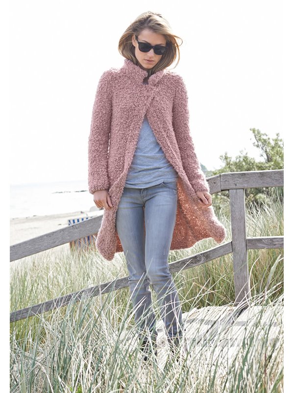 Lana Grossa KURZMANTEL IN A-LINIE Bombolo