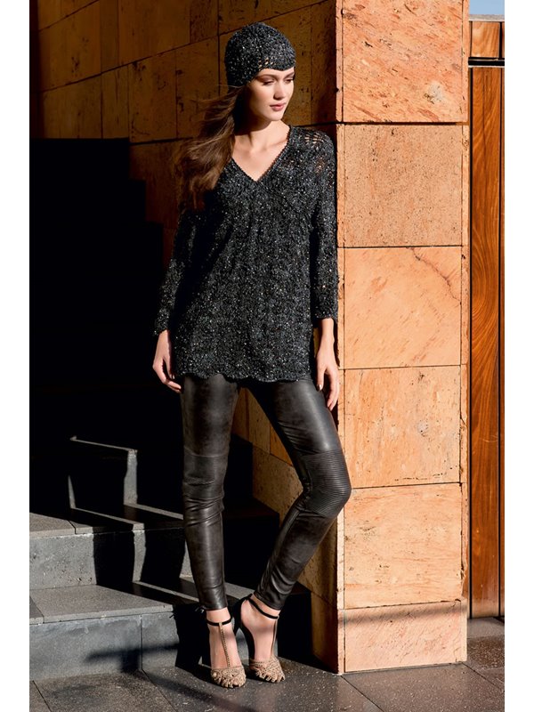 Lana Grossa AJOURPULLI MIT BOGENRÄNDERN Opera