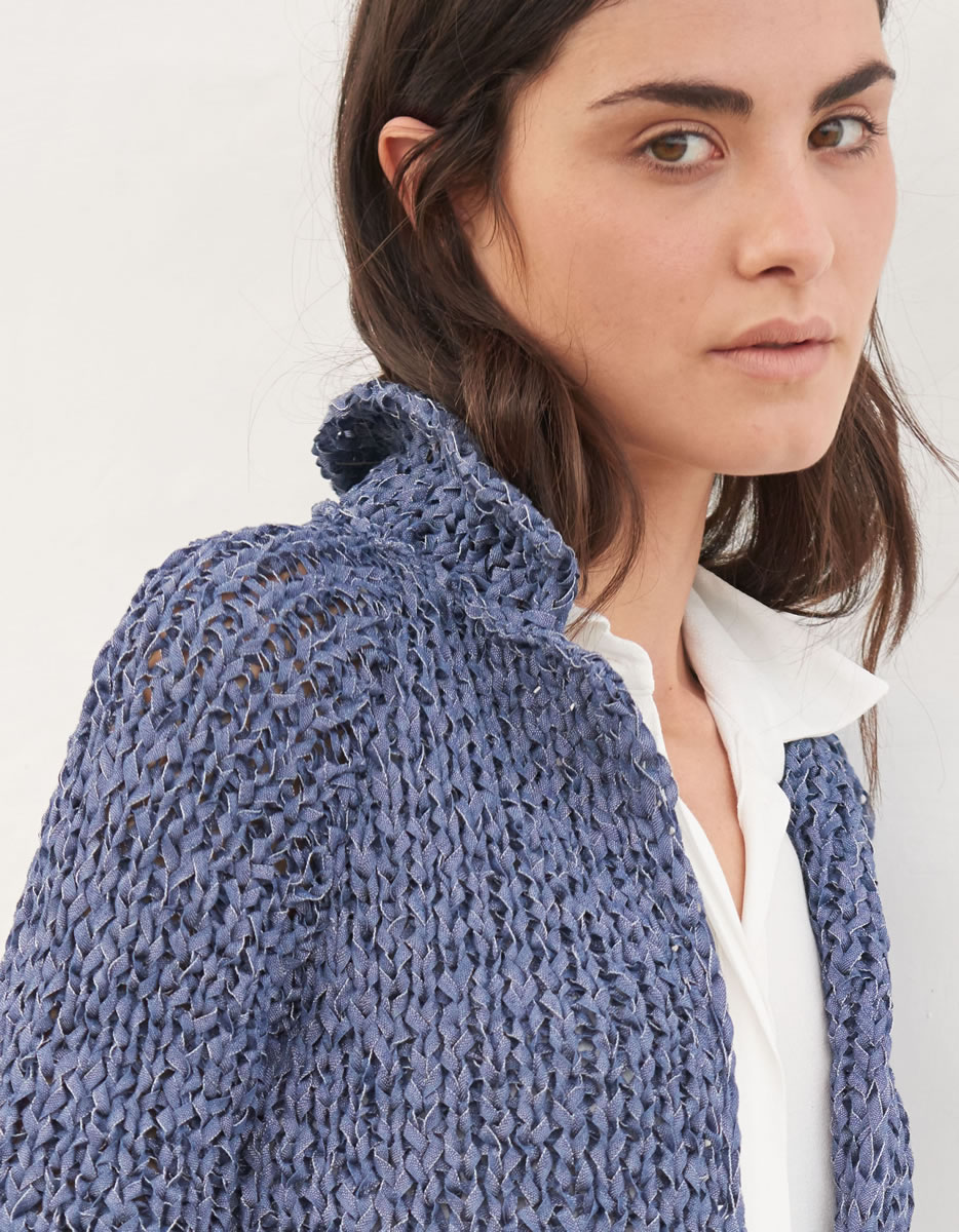 Lana Grossa RAGLANJACKE IN RIPPEN Lunare | FILATI No. 51 (Frühjahr ...