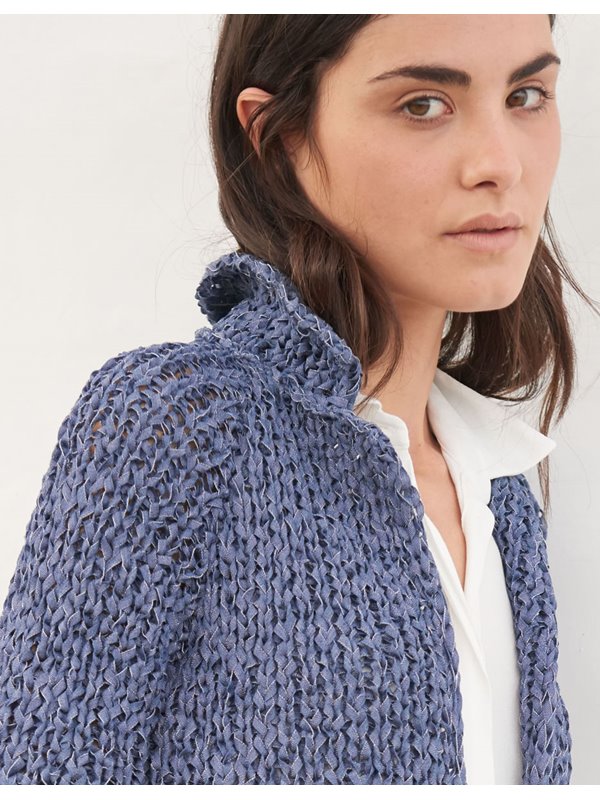 Lana Grossa RAGLANJACKE IN RIPPEN Lunare | FILATI No. 51 (Frühjahr ...