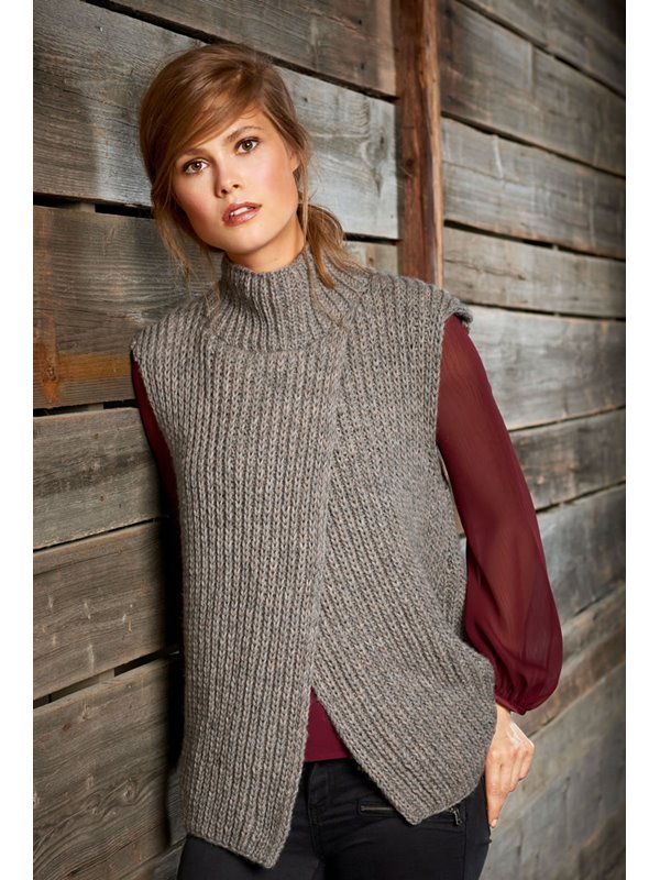 Lana Grossa HALBPATENTPULLUNDER Alta Moda Alpaca