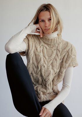 Lana Grossa PULLUNDER Natural Alpaca Pelo