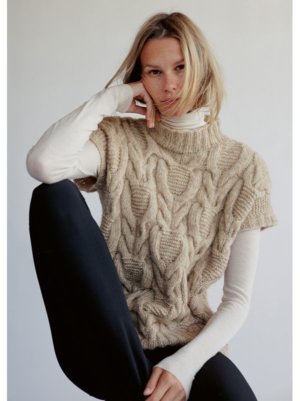 Lana Grossa PULLUNDER Natural Alpaca Pelo