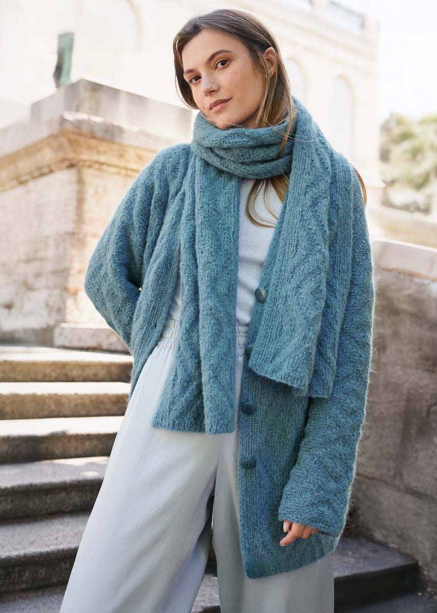 SCHAL Nebbia von Lana Grossa