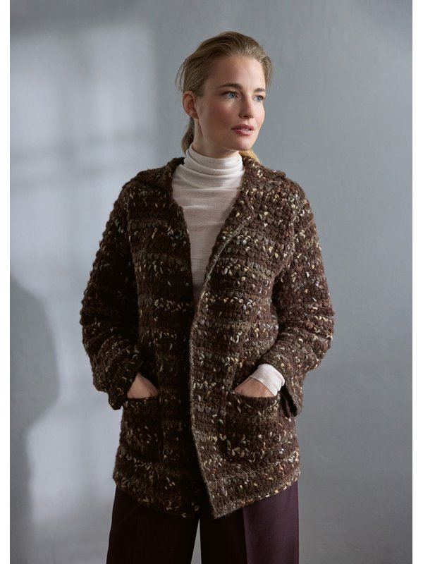 Lana Grossa HÄKELJACKE Cassata
