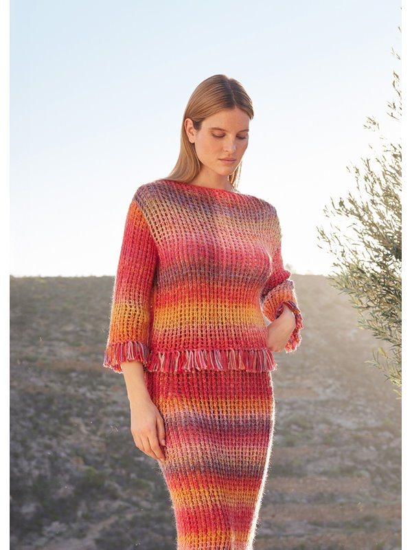 Lana Grossa PULLOVER Cotonella & Cottonhair