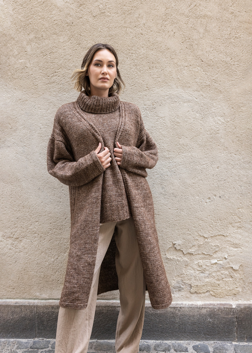 MANTEL Natural Alpaca Pelo von FILATI Studio