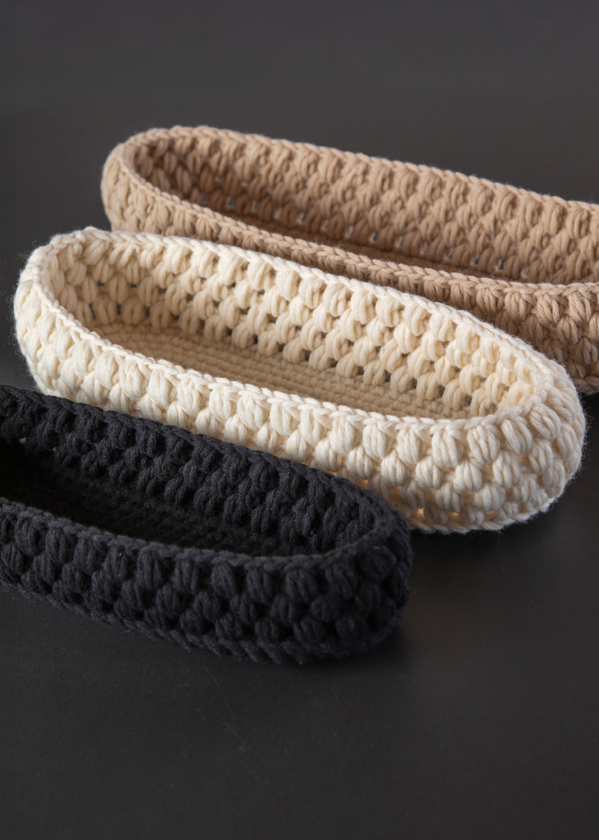 HÄKELKÖRBCHEN Merino Cardato von FILATI Studio