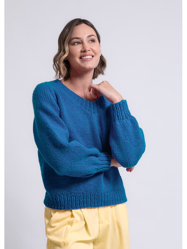 Lana Grossa RVO PULLOVER Merino Cardato