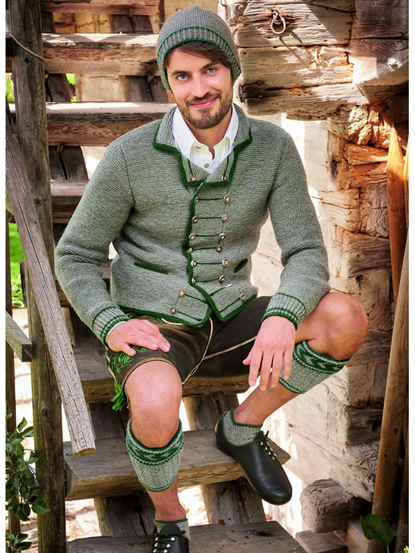 Lana Grossa WADENSTULPEN MIT ZOPF- UND EIN STRICKMUSTER Meilenweit 50g