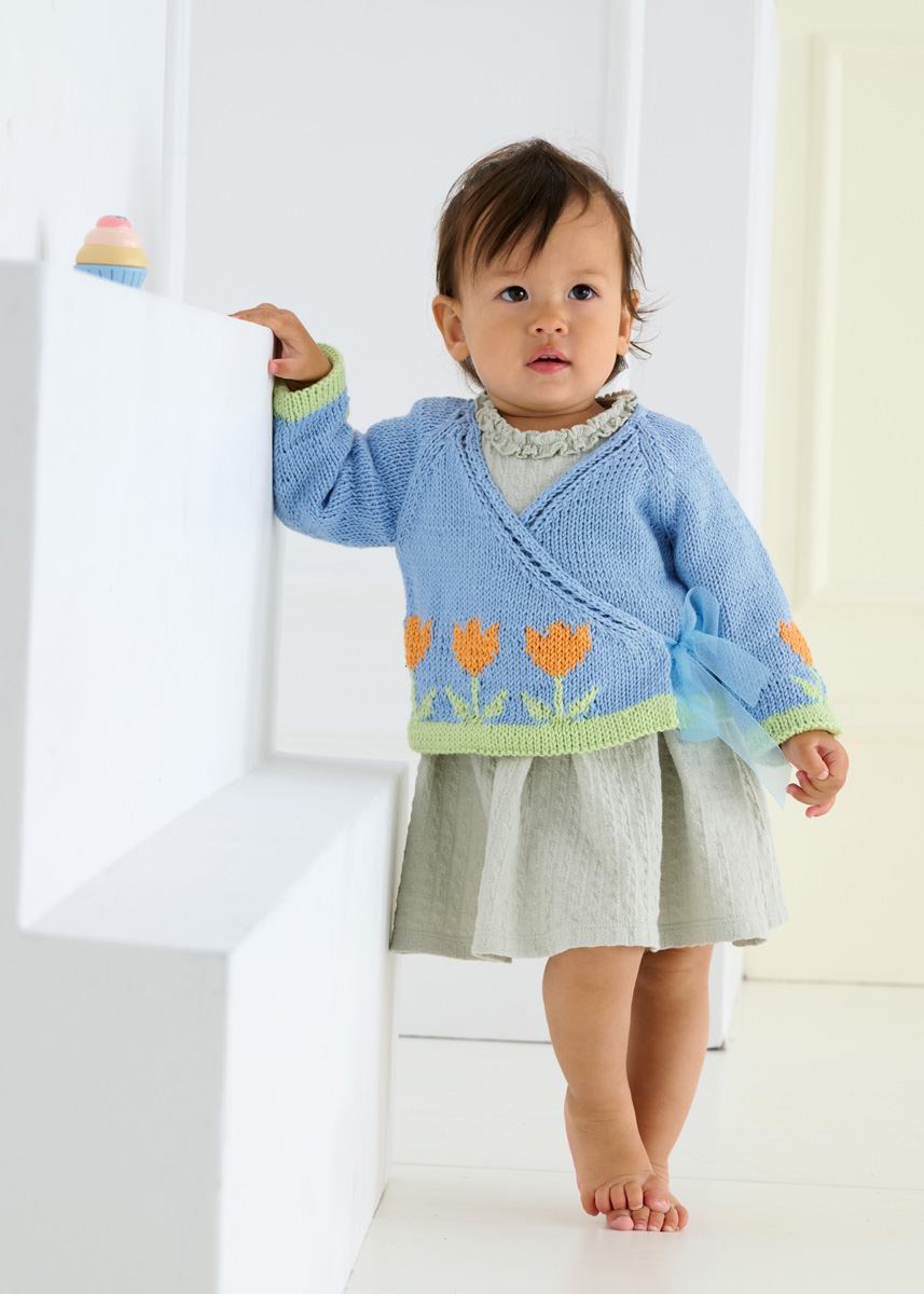 WICKELJACKE Soft Cotton von Lana Grossa