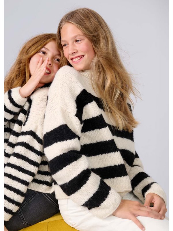 Lana Grossa BLOCKSTREIFEN-PULLOVER Airy