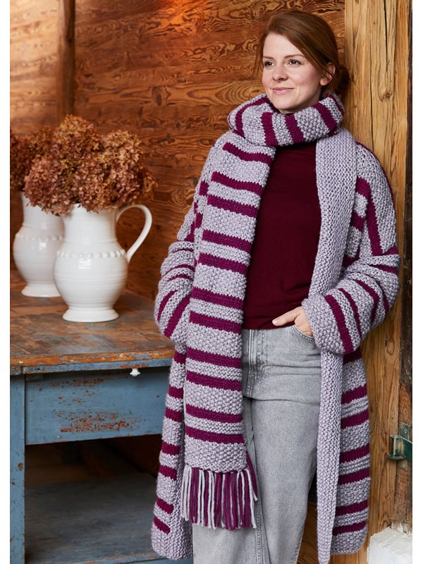 Lana Grossa MANTEL Landlust Winterwolle