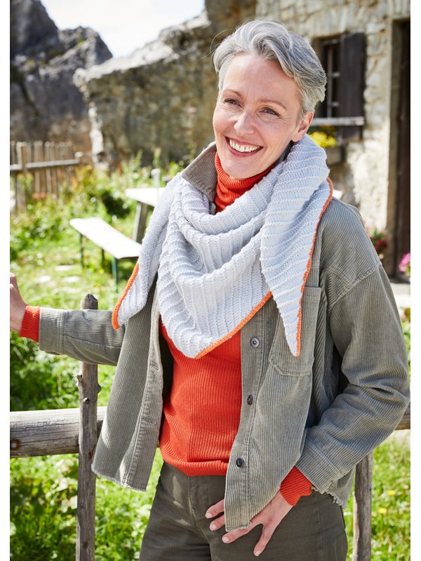 Lana Grossa DREIECKSTUCH Landlust Alpaka Merino 160