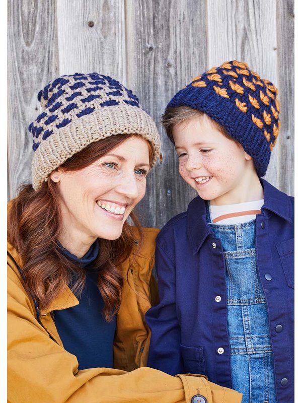 Lana Grossa KINDERMÜTZE Landlust Winterwolle