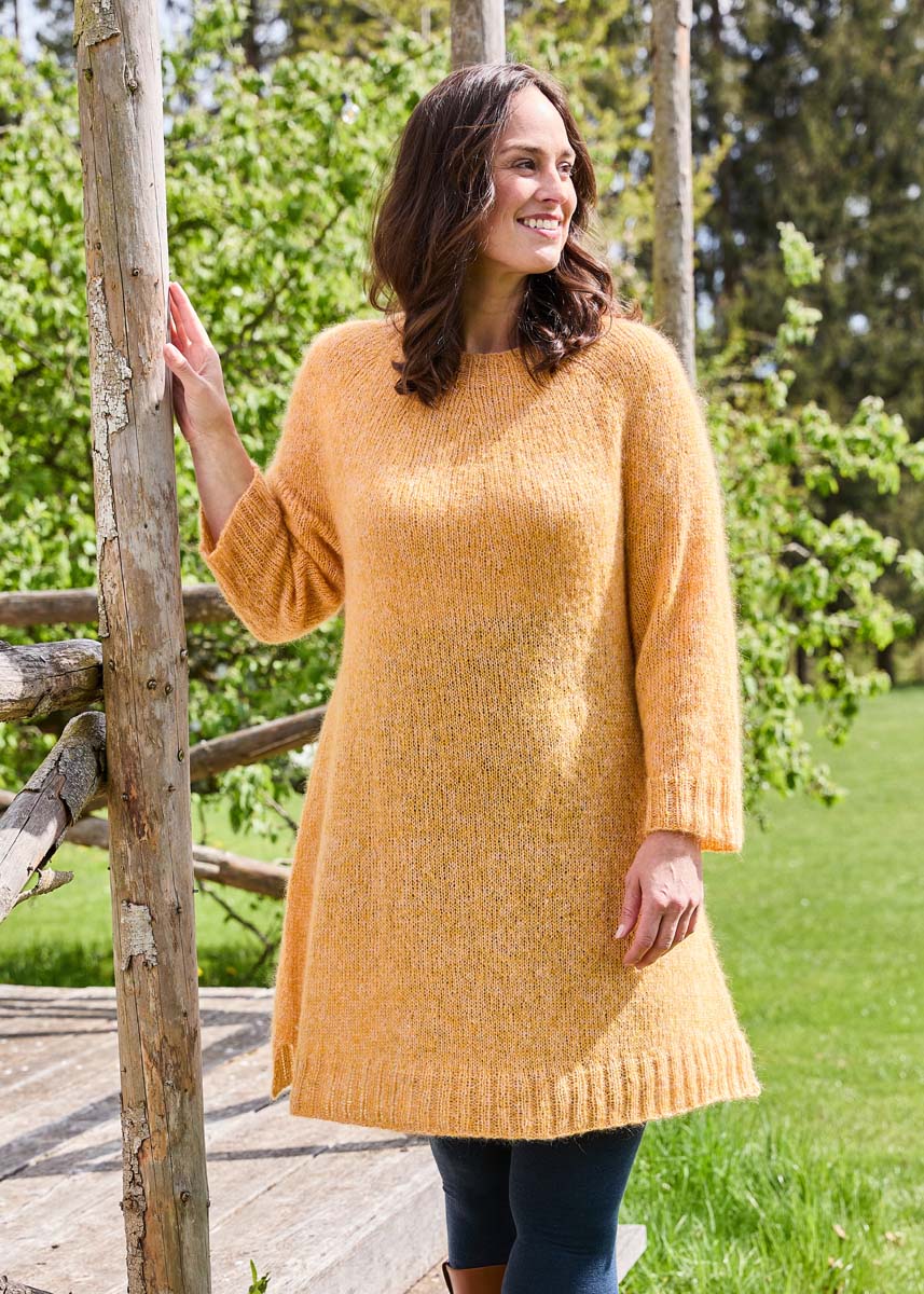 TOP-DOWN-KLEID Landlust Kidmohair von Lana Grossa