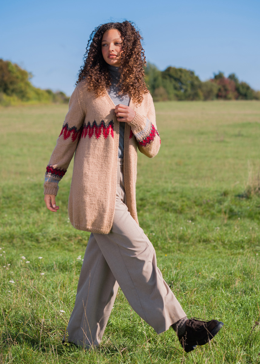 CARDIGAN Landlust Naturwolle von Lana Grossa