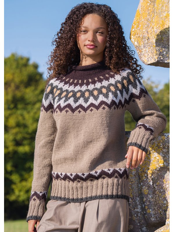Lana Grossa PULLOVER Landlust Naturwolle