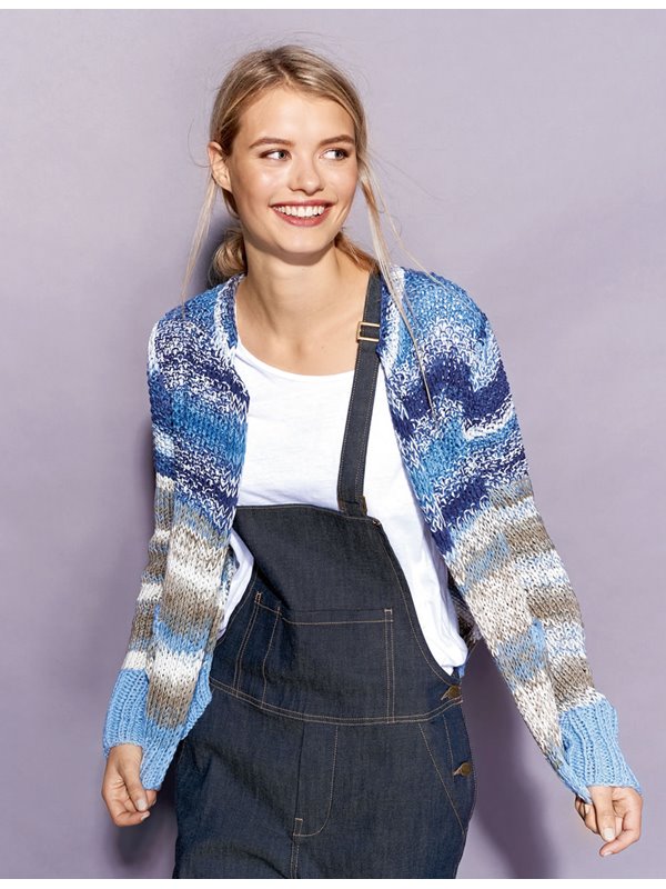 Lana Grossa JACKE Wakame/Wakame Print