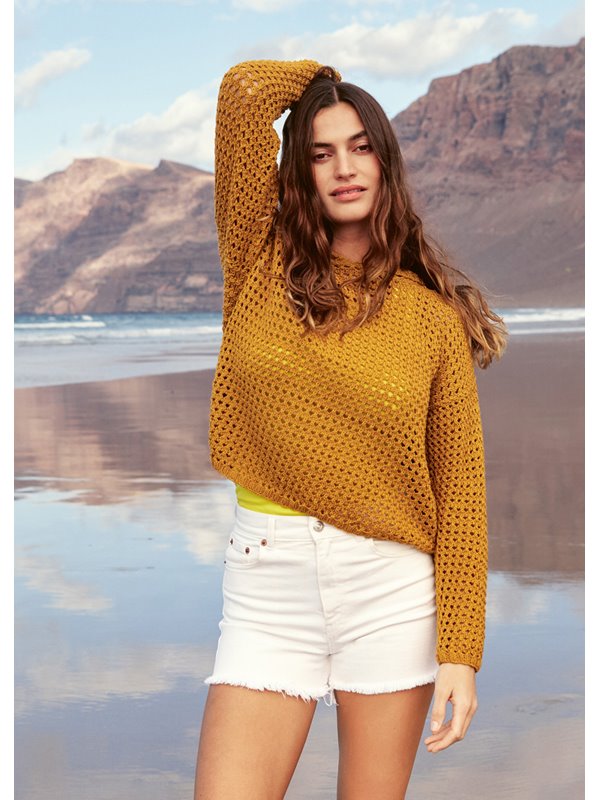 Lana Grossa HOODIE Cotton Wool