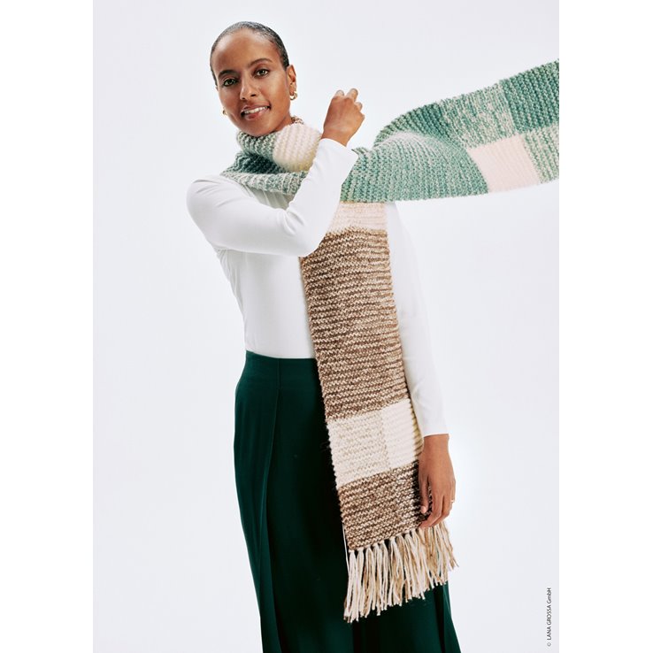 EIN SCHAL FÜRS LEBEN 2022 - Fertig gestrickt | 01