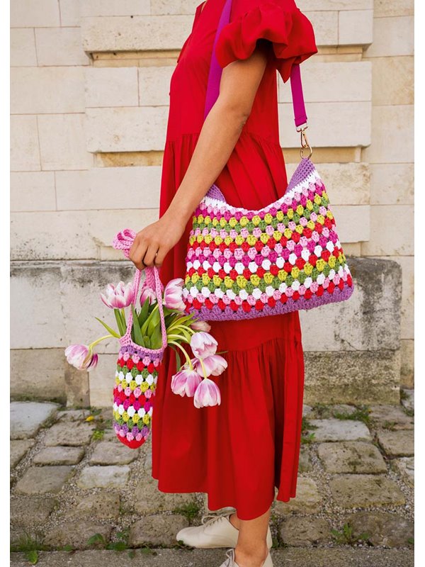 Lana Grossa SCHULTERTASCHE Natural Cotton