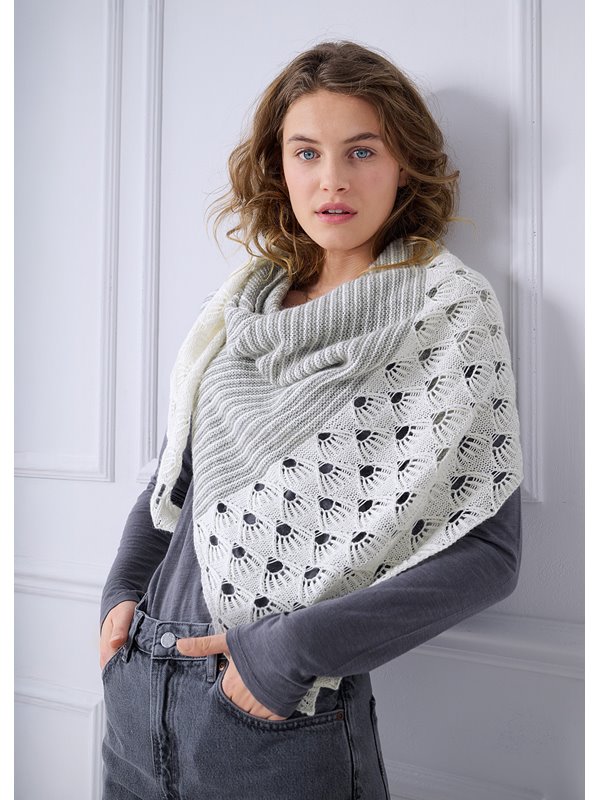 Lana Grossa WINTER ON MY MIND SCARF Ecopuno