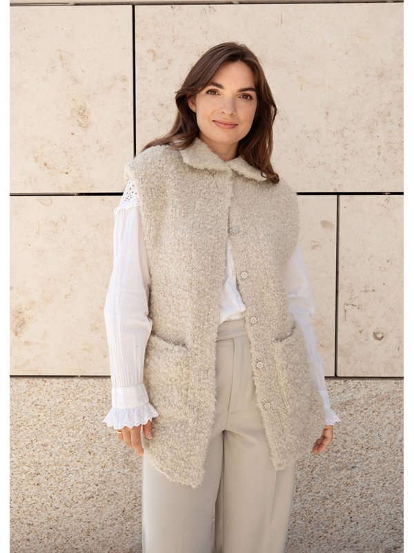 Lana Grossa ARCTICTEDDYVEST Orsetto