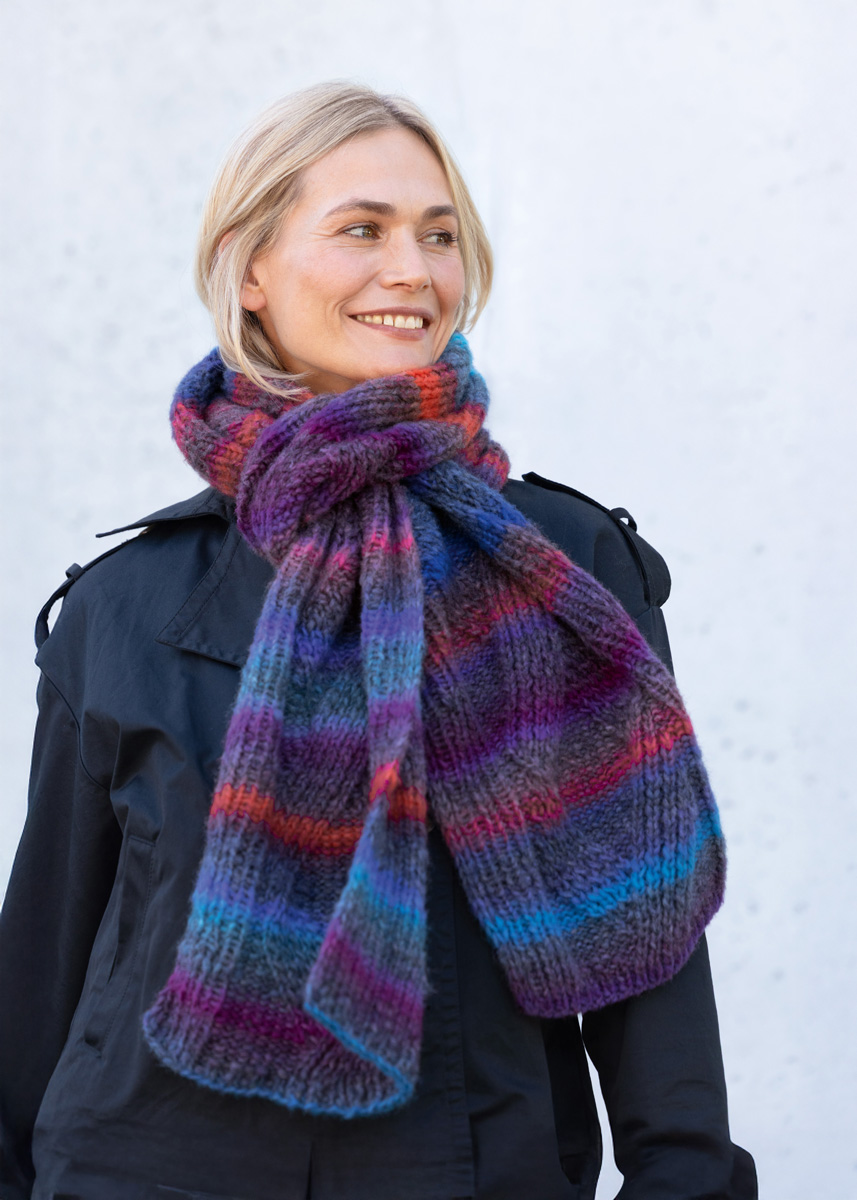 ZOPFSCHAL Bomba von Lana Grossa