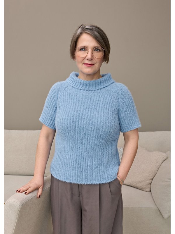 Lana Grossa RAGLANPULLOVER MIT HALBARM Cosy Socks