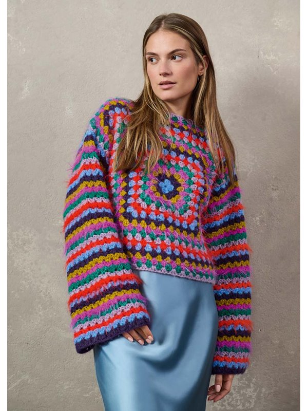 Lana Grossa HÄKELPULLOVER Basta & Alpaca Air II