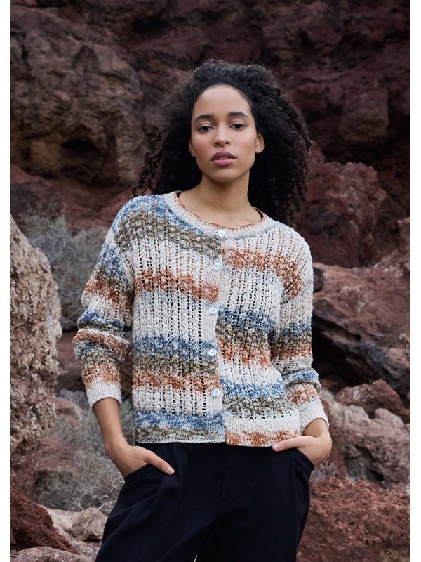 Lana Grossa LOCHMUSTER-JACKE Gomitolo Hippie