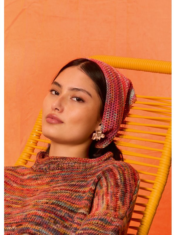 Lana Grossa KOPFTUCH Gomitolo Alga