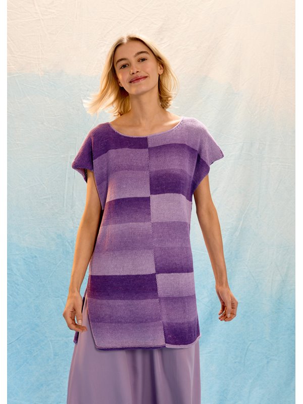 Lana Grossa TUNIKA MIT SEITENSCHLITZEN Gomitolo Tono