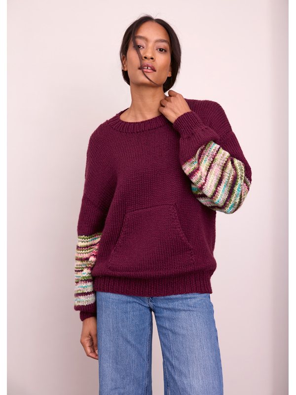 Lana Grossa PULLOVER Crazy & Cool Merino Big