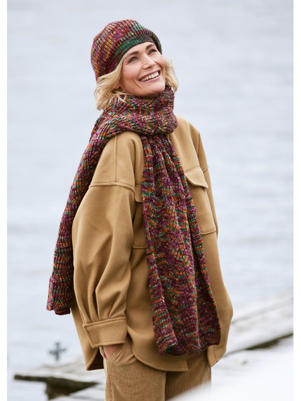 Lana Grossa SCHAL Meilenweit 100g Merino Hand-dyed