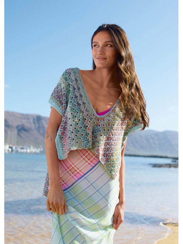 Lana Grossa TUNIKA IM WABENLOCHMUSTER Campo & Mosaico