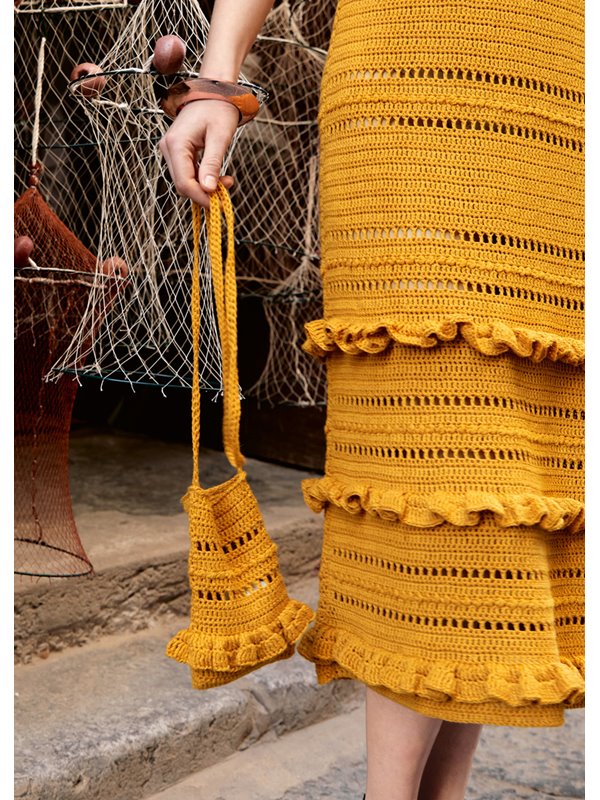 Lana Grossa TASCHE IM MUSTERMIX Campo