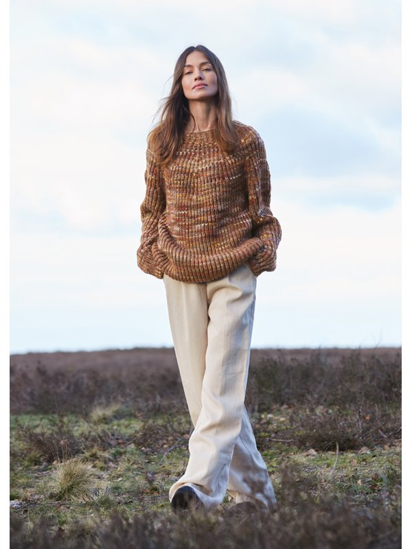 Lana Grossa PULLOVER MIT RUNDPASSE Cool Merino Big Color