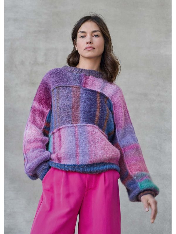 Lana Grossa PULLOVER Gigante Multi