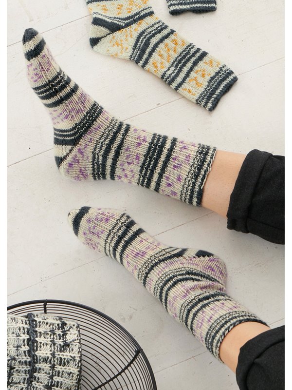 Lana Grossa SOCKEN About Berlin Meilenweit 6-ply Cashmere