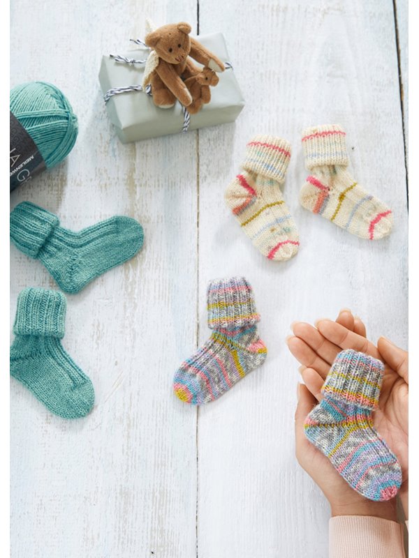 Lana Grossa BABYSOCKEN Meilenweit 50g