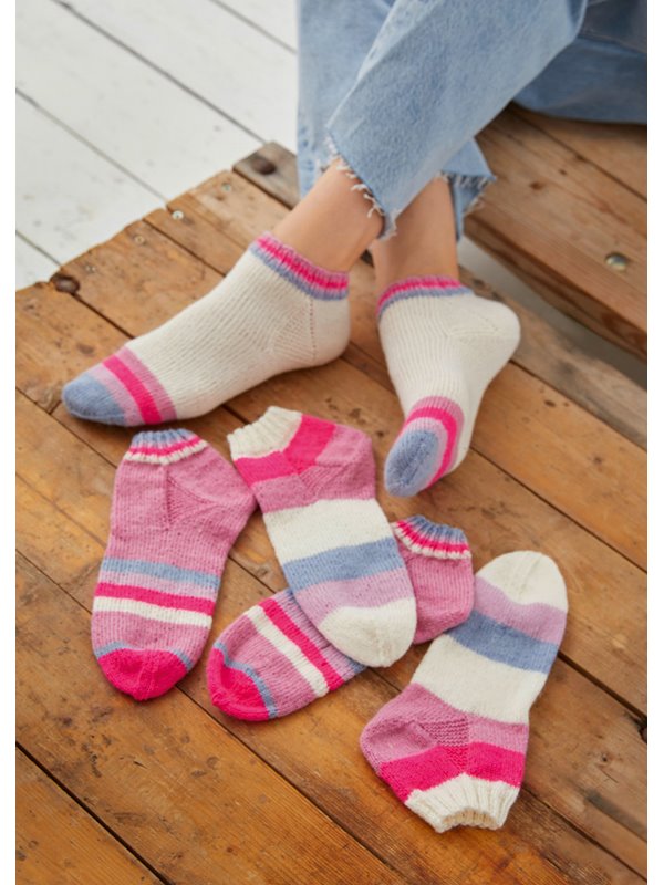 Lana Grossa SNEAKER SOCKEN Meilenweit 50g