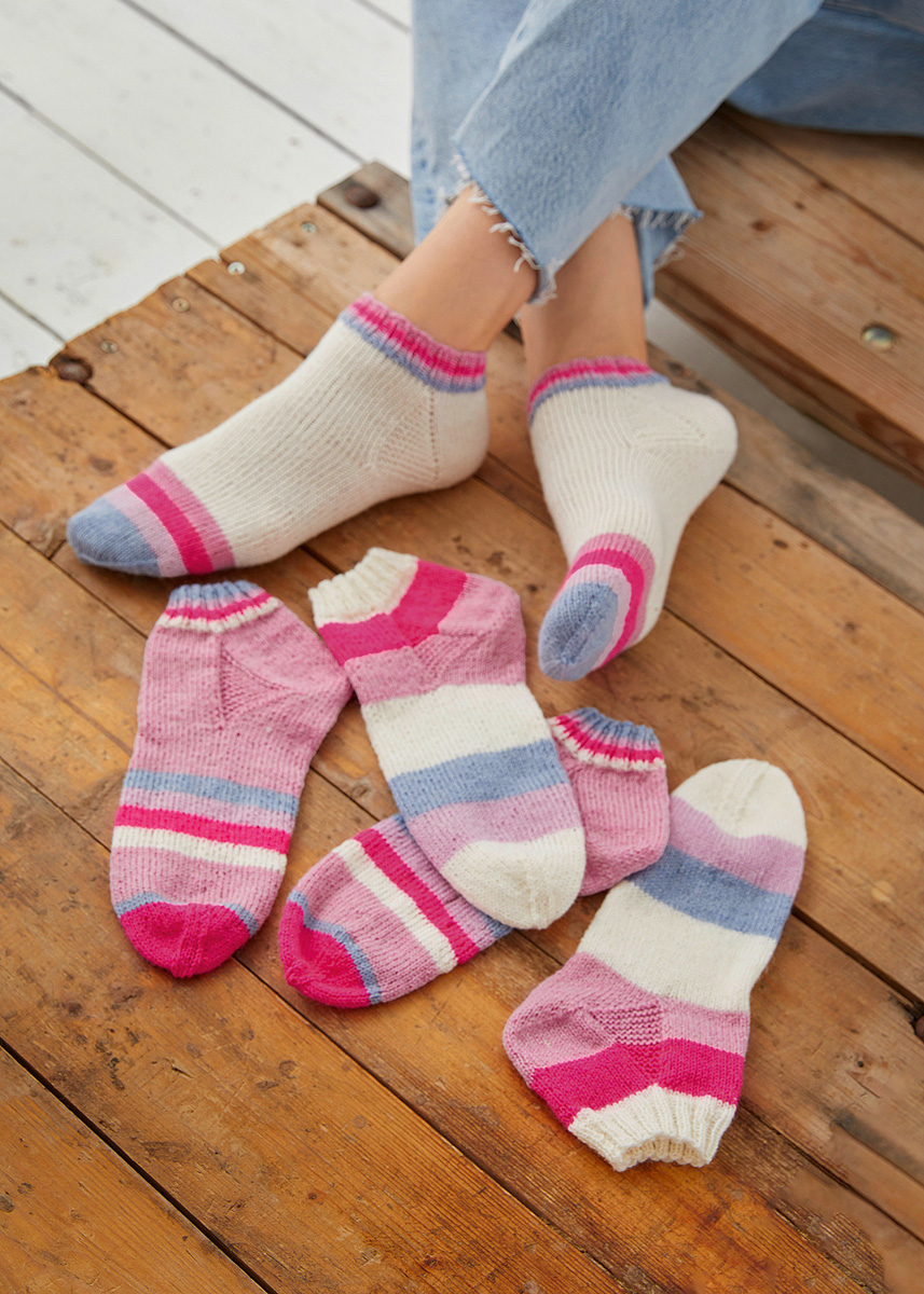 SNEAKER SOCKEN Meilenweit 50g  von Lana Grossa