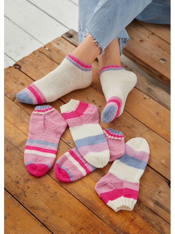 Lana Grossa SNEAKER SOCKEN Meilenweit 50g