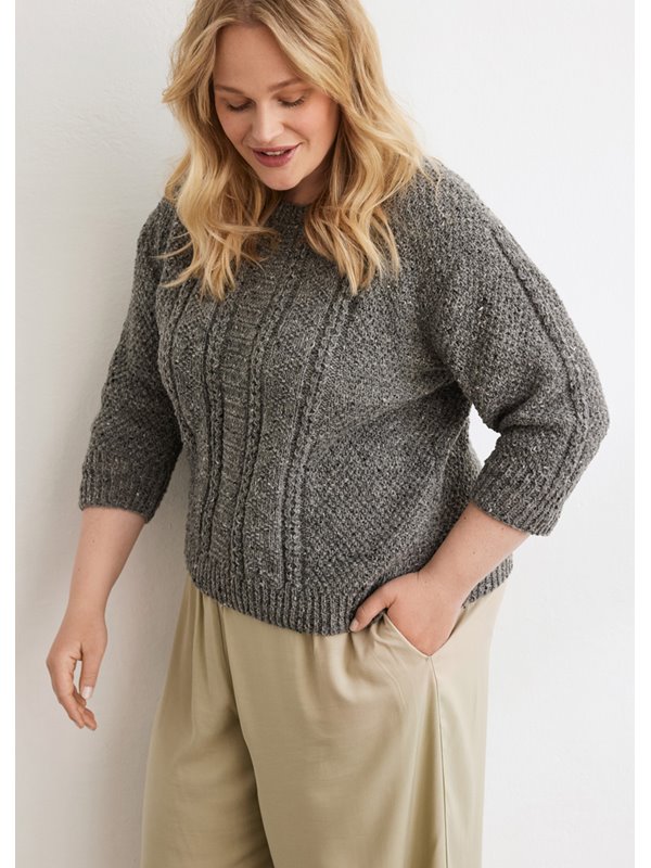 Lana Grossa PULLOVER Landlust Soft Tweed 180